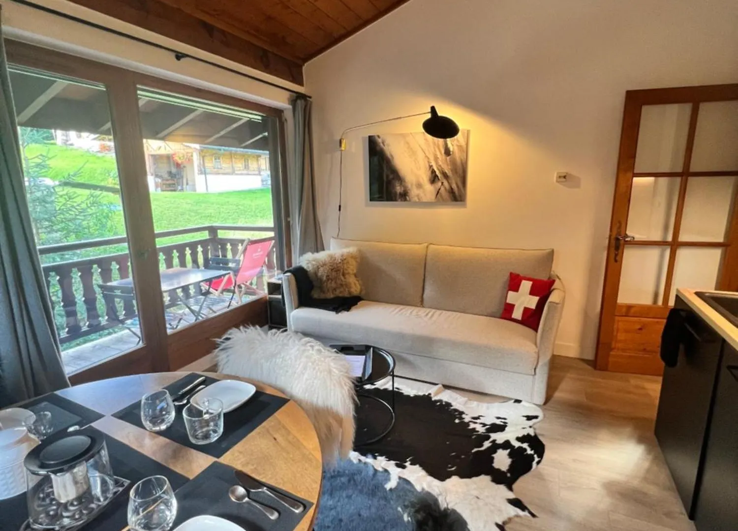 N5 Megeve - Residence De L'Ours - Appart 4 Pers Apartment