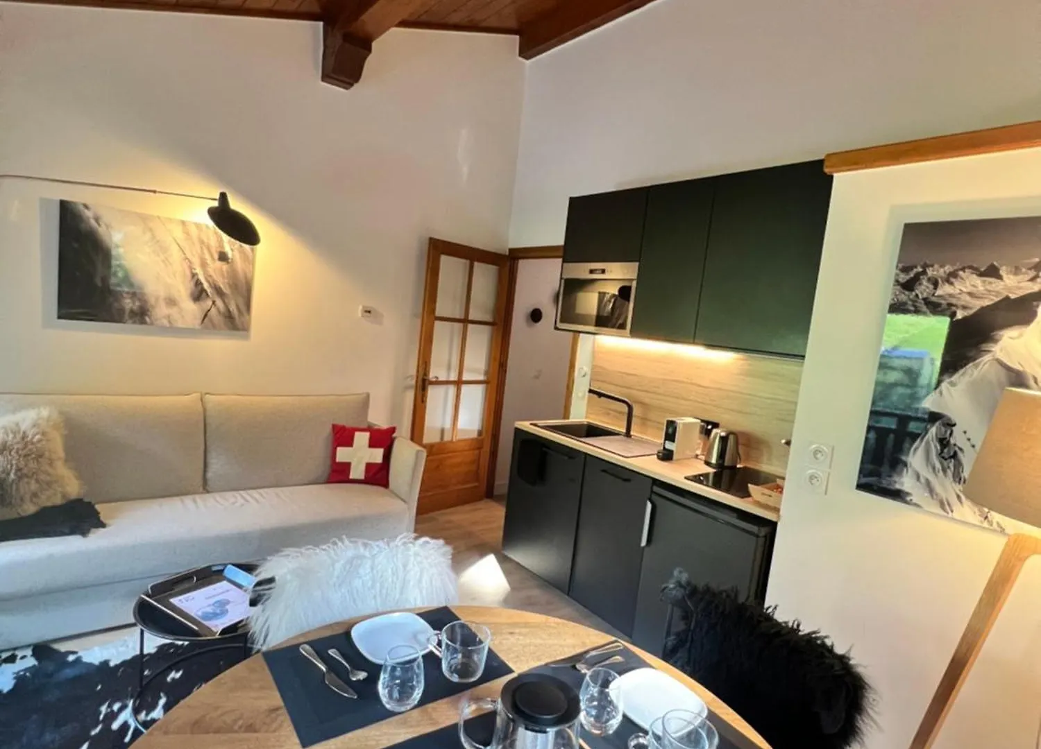N5 Megeve - Residence De L'Ours - Appart 4 Pers 0*,